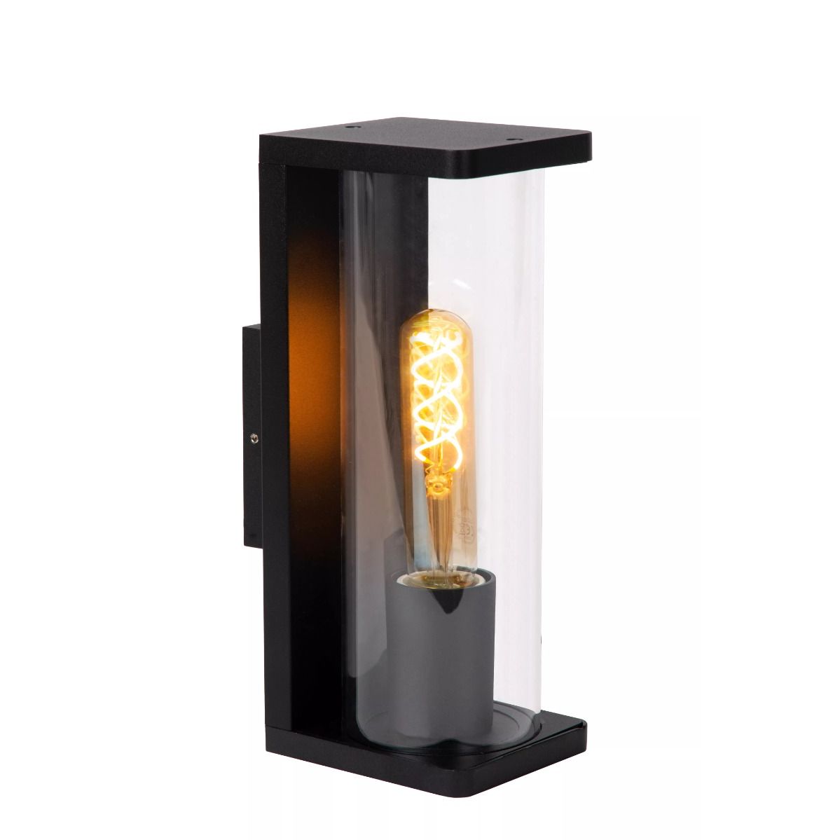 Lucide Sligo - buiten wandlamp - 10 x 14,2 x 27,8 cm - zwart Lichtkoning