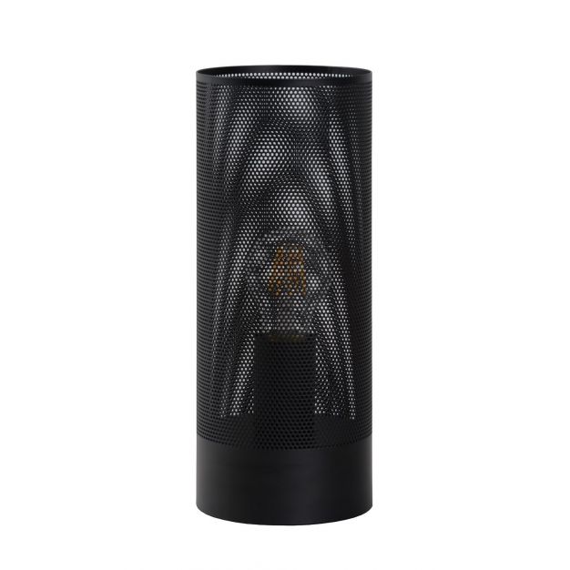 Lucide Beli - tafellamp - Ø 12 x 30 cm - zwart