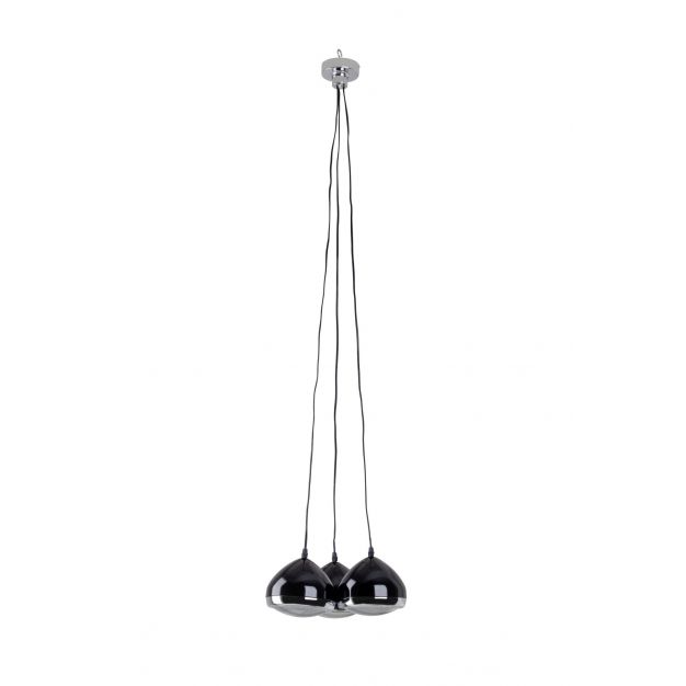 Rider hanglamp 3 - zwart