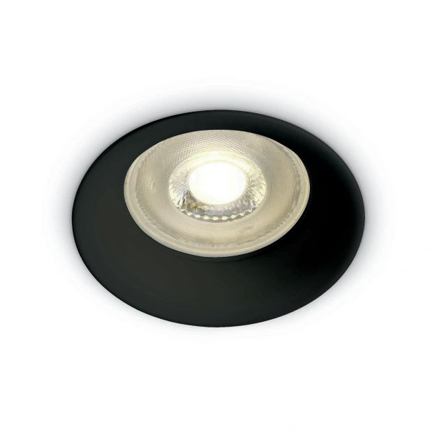 ONE Light - inbouwspot - Ø 69 mm, Ø 62 mm inbouwmaat - zwart