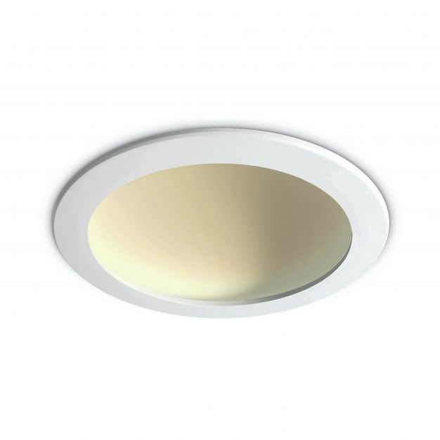 ONE Light Dark Light Dome Reflector - inbouwspot - Ø 225 mm, Ø 210 mm inbouwmaat - 22W LED incl. - wit - witte lichtkleur