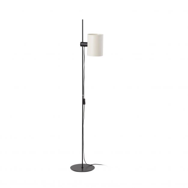 Faro Guadalupe - staanlamp - 150 cm - zwart en beige