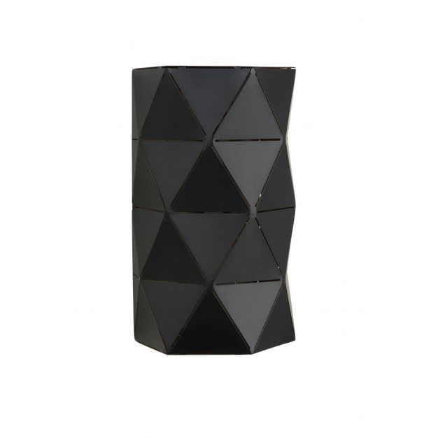 Lucide Otona - wandlamp - 15 x 8 x 20 cm - zwart