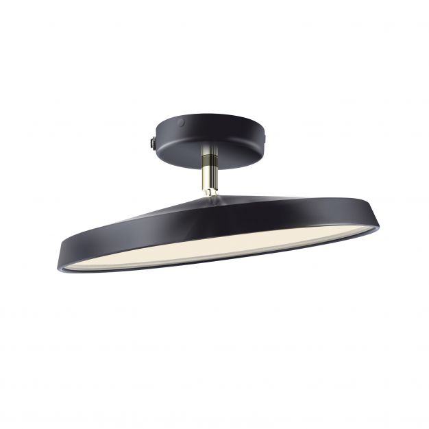 Design for the People Kaito Pro 40 - plafondverlichting - Ø 40 x 11,7 cm - 24W dimbare LED incl. - zwart