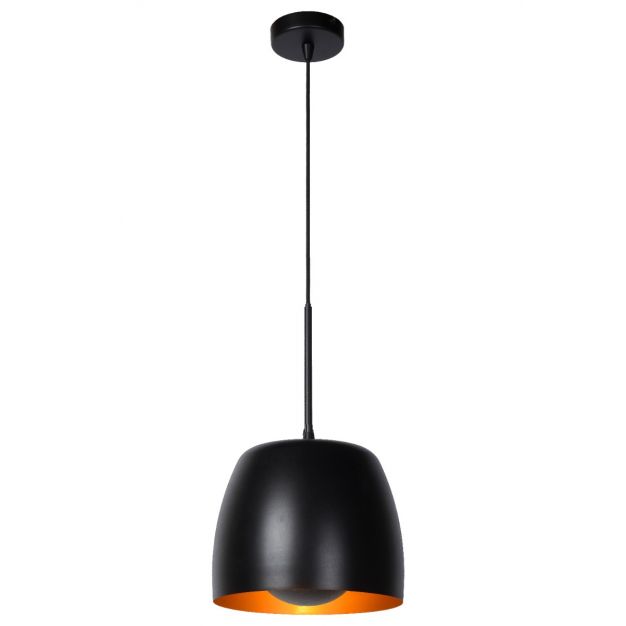 Lucide Nolan - hanglamp - Ø24 x 166,2 cm - zwart