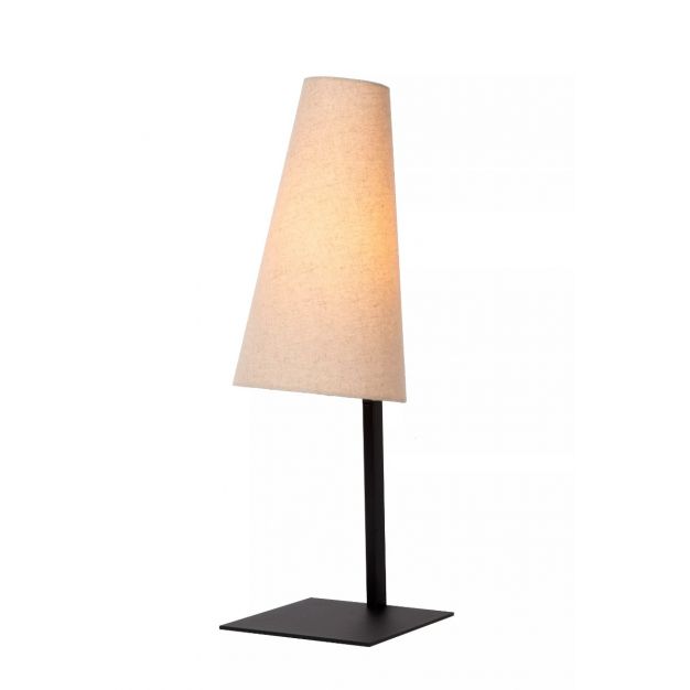 Lucide Gregory - tafellamp - Ø 18 x 56 cm - beige 