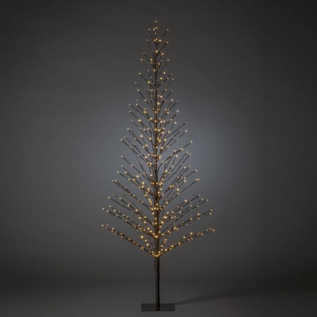 Konstsmide kerstverlichting - LED dennenboom - 85 x 85 x 210 cm - IP44 - zwart