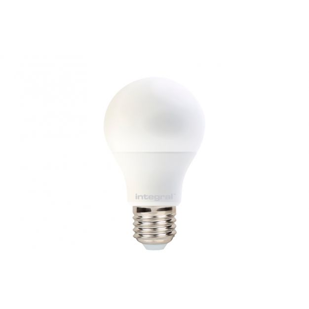 Integral LED lamp - dim to warm - Ø6 x 10,8 cm - 9,5W dimbaar - melkglas