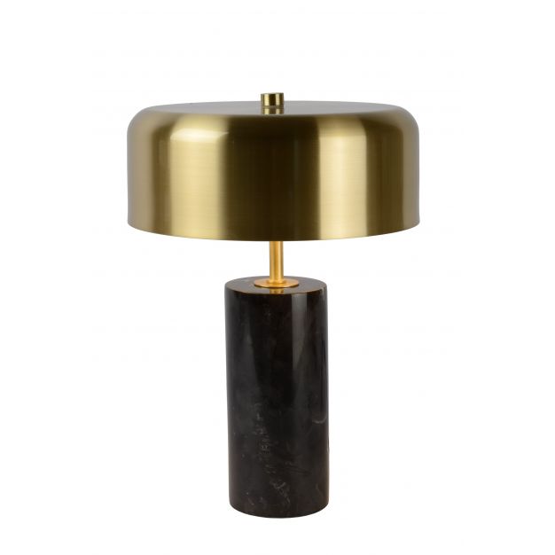 Lucide Mirasol - tafellamp - 36,5 cm - zwart en goud
