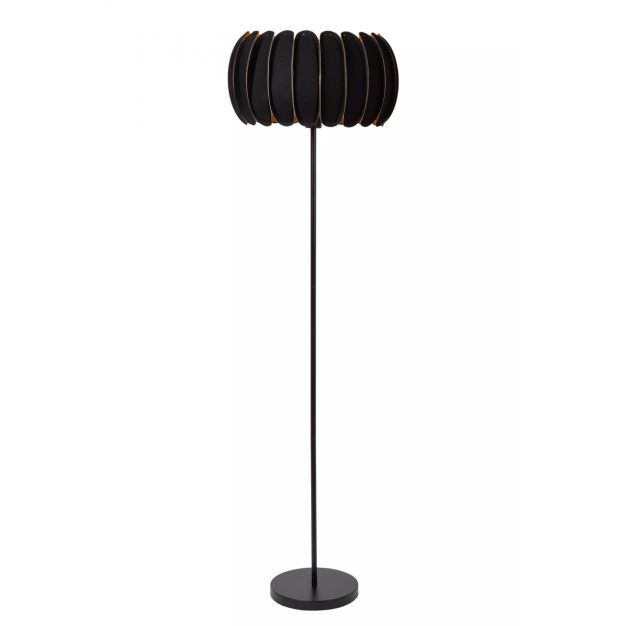 Lucide Spencer - vloerlamp - Ø 40 x 156 cm - zwart