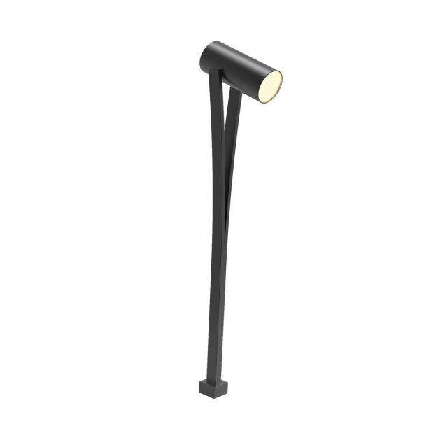 VK Lighting Stili - tuinpaal - 7,5 x 19,4 x 80 cm - 10W LED incl. - antraciet