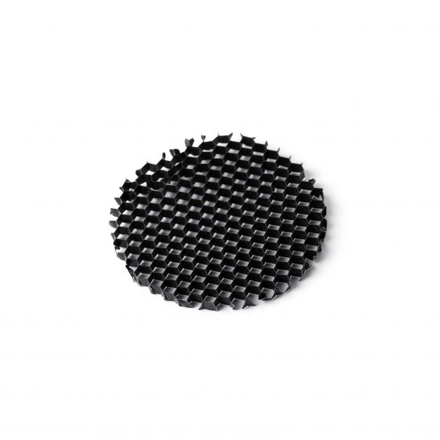 Faro Stan - accessoire opbouwspot honingraat - Ø 5 x 0,3 cm mat zwart