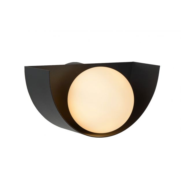 Lucide Benni - wandverlichting - 21 x 12 x 10,5 cm - zwart