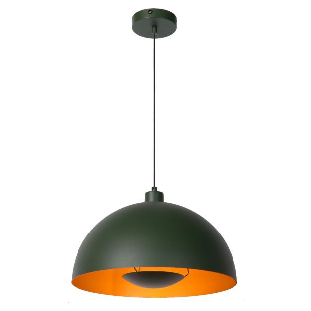 Lucide Siemon - hanglamp - Ø40 x 150 cm - groen