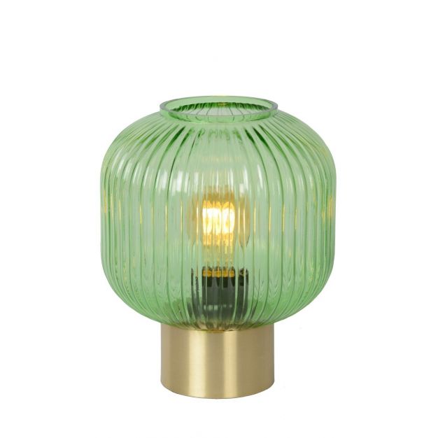 Lucide Maloto - tafellamp -Ø 20 cm x 24,5 cm - groen