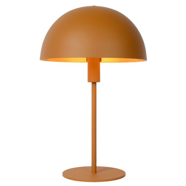 Lucide Siemon - tafellamp - Ø25 x 40 cm - okergeel