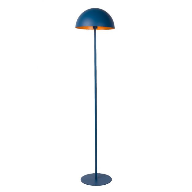 Lucide Siemon - staanlamp - Ø35 x 160 cm - blauw