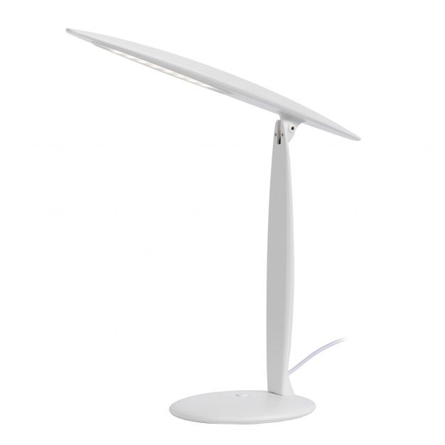 Lucide Jara - bureaulamp - 46 cm - 3,2W LED incl. - wit