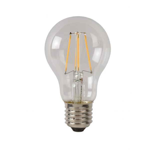 Lucide LED filament lamp - Ø 6 x 10,5 cm - E27 - 5W dimbaar - 2700K - transparant