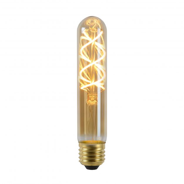 Lucide LED Bulb Twilight Sensor - Ø 3 x 14 cm - E27 - 4W niet dimbaar - 2200K - amber