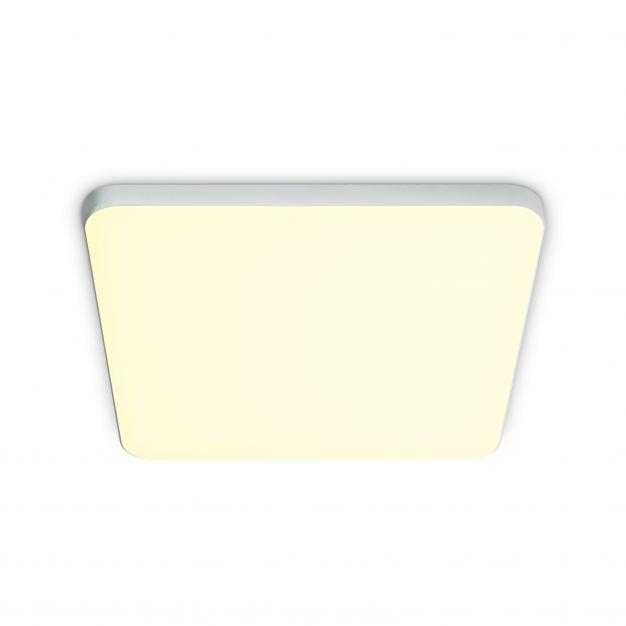 ONE Light Floating Square - plafondverlichting - 20 x 20 x 1 cm - 20W LED incl. - wit - witte lichtkleur
