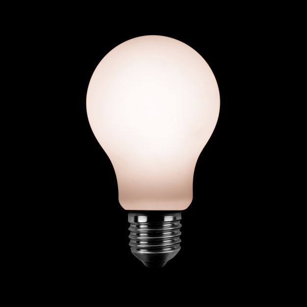 ETH Standard LED Lamp - E27 - 8W dimbaar - 1800K - opaal