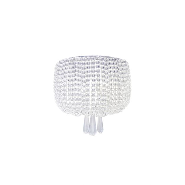 ONE Light Classic Luxury - wandverlichting - 25 x 24 cm - chroom