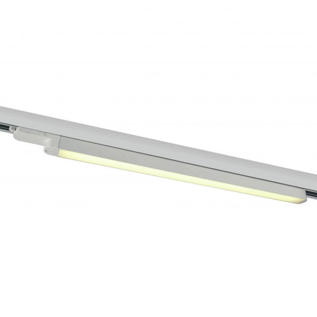 ONE Light LED Linear Track Light - 3-fase railsysteem - 65 x 3 x 3 cm - 16W LED incl. - wit - witte lichtkleur