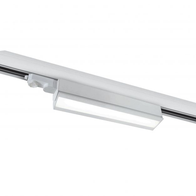 ONE Light Adjustable LED Linear Track Light - 3-fase railsysteem - 50 x 6 x 10 cm - 40W LED incl. - wit - witte lichtkleur