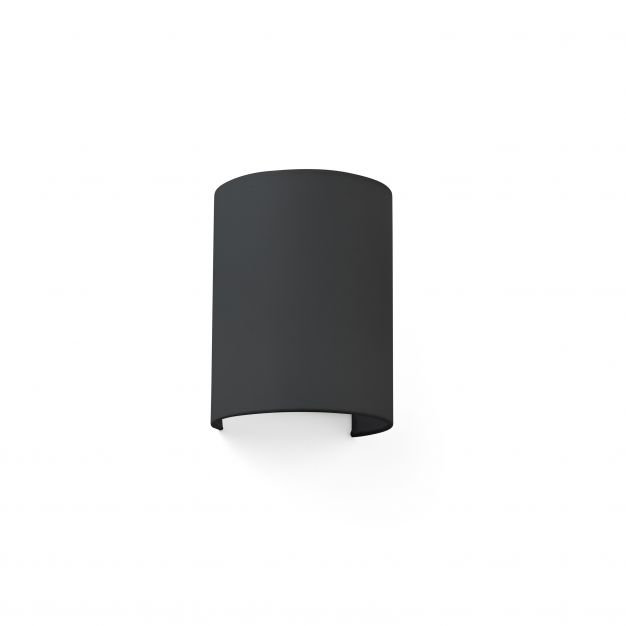 Faro Cotton - wandverlichting - 15 x 12 x 20 cm - mat zwart