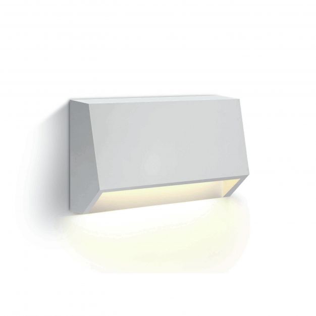 ONE Light Down Illumination - buiten wandverlichting - 10 x 3,7 x 6 cm - 1,5W LED incl. - IP65 - wit