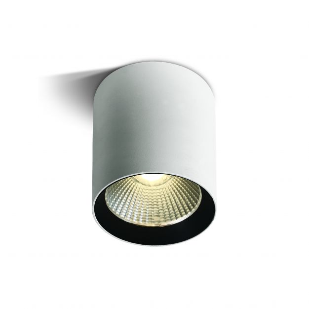 ONE Light COB Outdoor Ceiling - opbouwspot - Ø 8,3 x 12,7 cm - 15W LED incl. - IP65 - wit