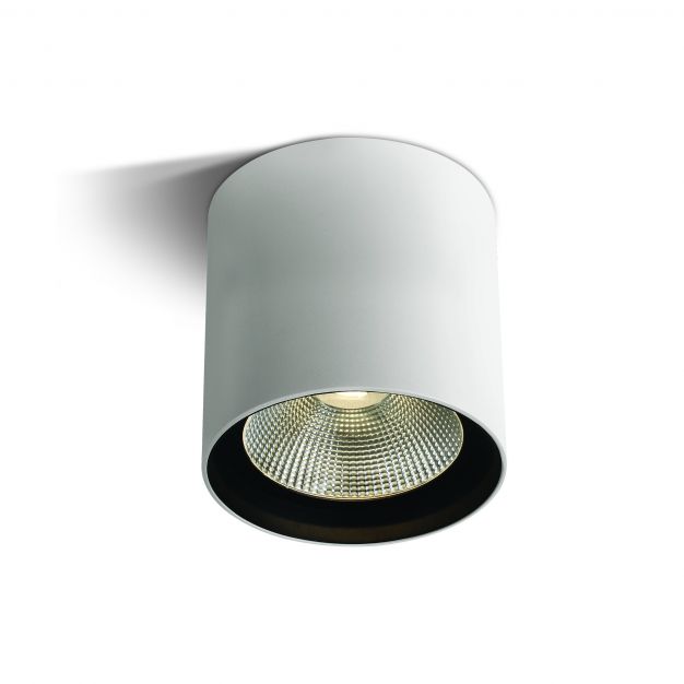 ONE Light COB - opbouwspot - Ø 16 x 18,3 cm - 40W LED incl. - IP65 - wit
