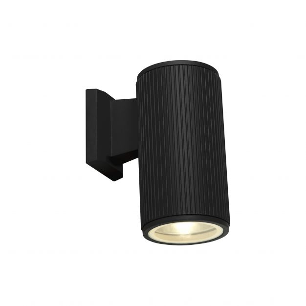 Searchlight Outdoor - buiten wandverlichting - 11,5 x 21,5 cm - IP54 - zwart
