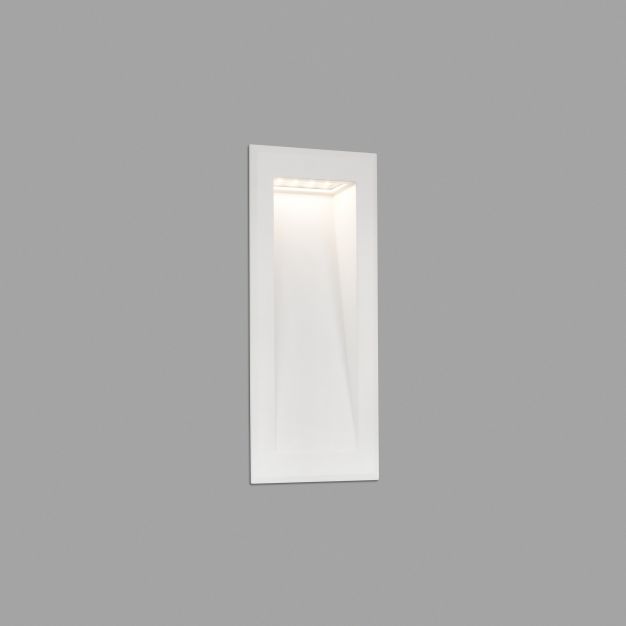 Faro Soun - inbouw wandverlichting - 10,5 x 7,3 x 23,9 cm - 5W LED incl. - IP65 - mat wit