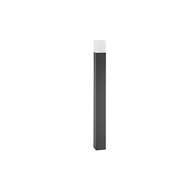 Nova Luce Stick - tuinpaal - 7,6 x 7,6 x 80 cm - IP54 - donkergrijs