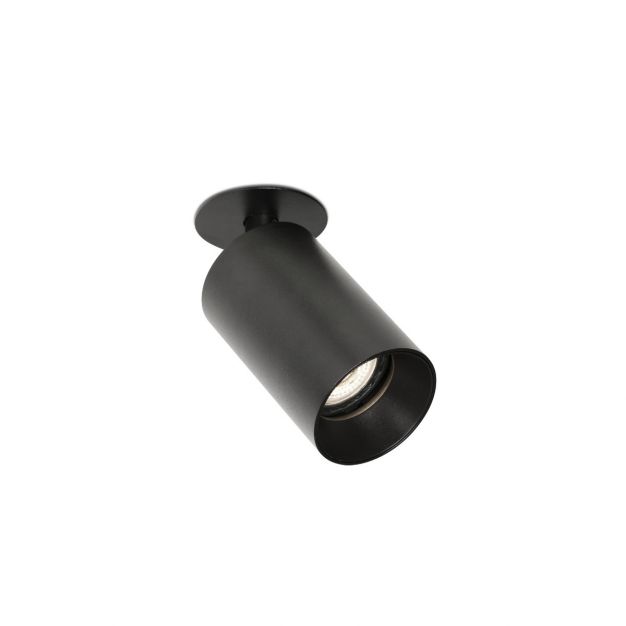 Faro Stan - inbouwspot - ø 6 x 13,7 cm, inbouwmaat ø 5 cm - zwart
