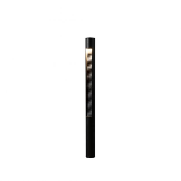 Konstsmide Udine - tuinpaal - Ø 7,5 x 97 cm - 12W LED incl. - IP44 - zwart 