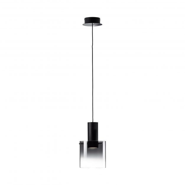 Brilliant Beth - hanglamp - Ø 20 x 120 cm - 10W LED incl. - zwart