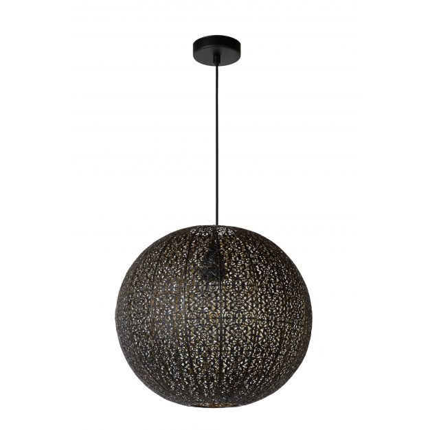 Lucide Tahar - hanglamp - Ø 38 x 162 cm - zwart