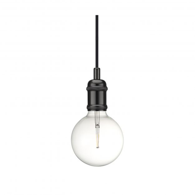Nordlux Avra - hanglamp - Ø 5,1 x 210,2 cm - zwart