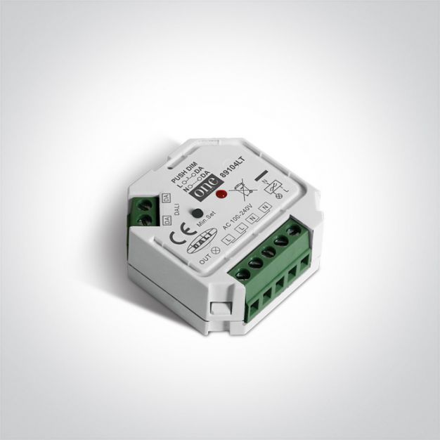 Dali/Push to Dim to Triac converter suitable for Triac dimmable lamps and fittings.