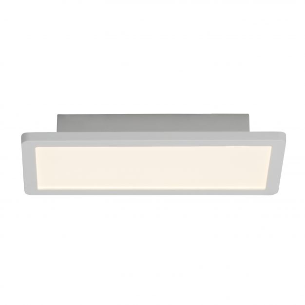 Brilliant Scope - plafondverlichting - 30 x 15 x 5 cm - 15W easydim LED incl. - mat wit