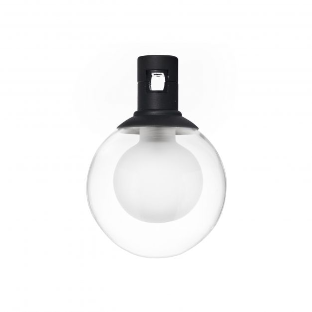 Nova Luce Minimal - lichtpunt magnetisch railsysteem - Ø 10 x 14 cm - 5W LED incl. - zwart