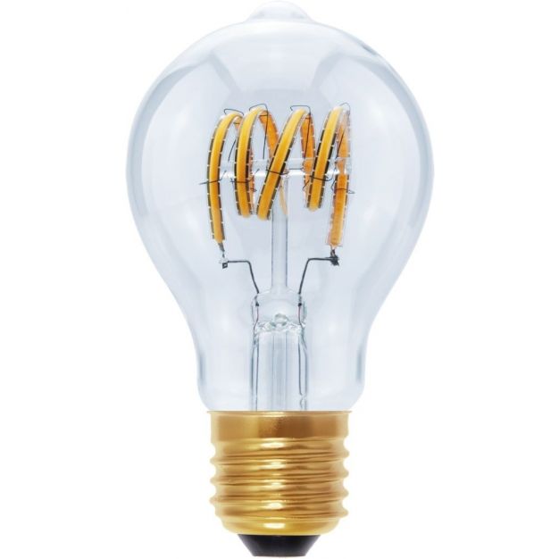 Segula LED lamp - Ambient Line - dim to warm - Ø 6 x 11 cm - E27 - 6,2W dimbaar - 2700K tot 2000K - transparant