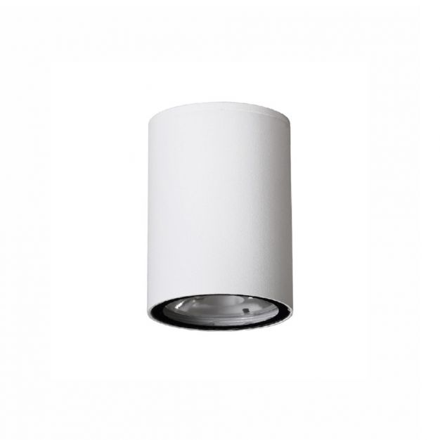 Nova Luce Ceci - buiten plafondlamp - Ø 9 x 11 cm - 6W LED incl. - IP65 - wit