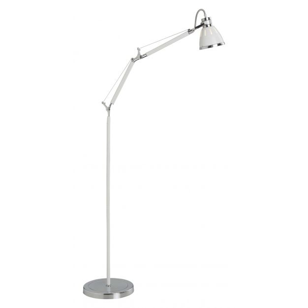 Octavia vloerlamp - wit