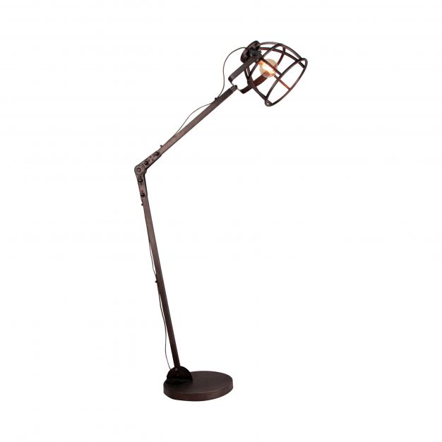 Brilliant Matrix - staanlamp - 64 x 30 x 165 cm - zwart