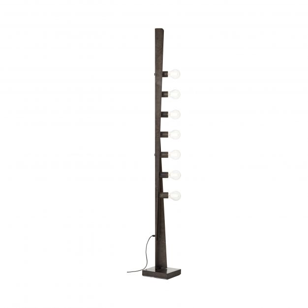 Brilliant Nux - staanlamp - 30 x 30 x 170 cm - antiek