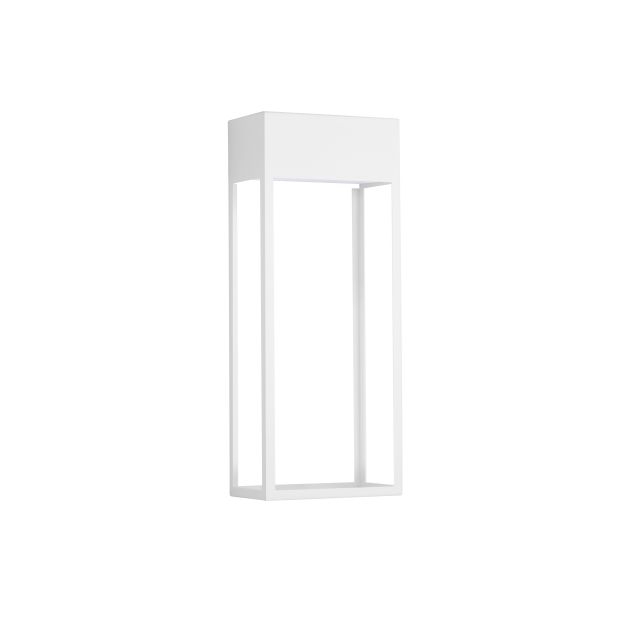 Nova Luce Moby - buiten wandverlichting - 16 x 40 x 9 cm - 20W LED incl. - IP65 - zandwit